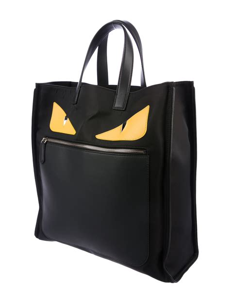 tote bag fendi|fendi tote bag monster price.